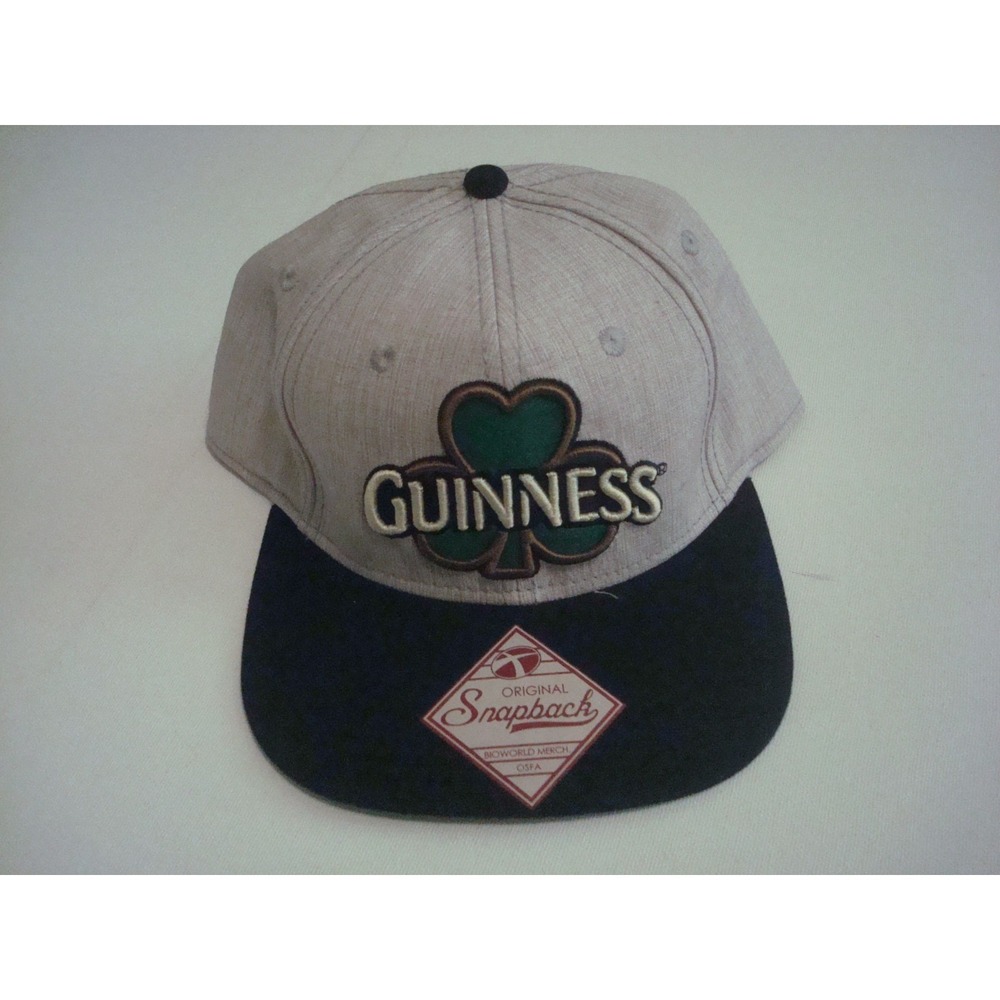 GUINNESS BEER ‎ SNAPBACK HAT CAP VINTAGE W4